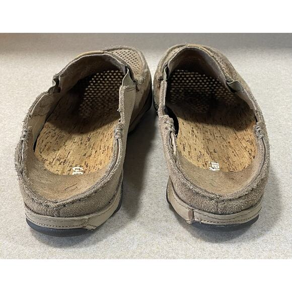 Olukai Moloa Kohana Casual Shoes Slip On Leather Brown Suede Men’s Sz 43EU/ 10US main image 11
